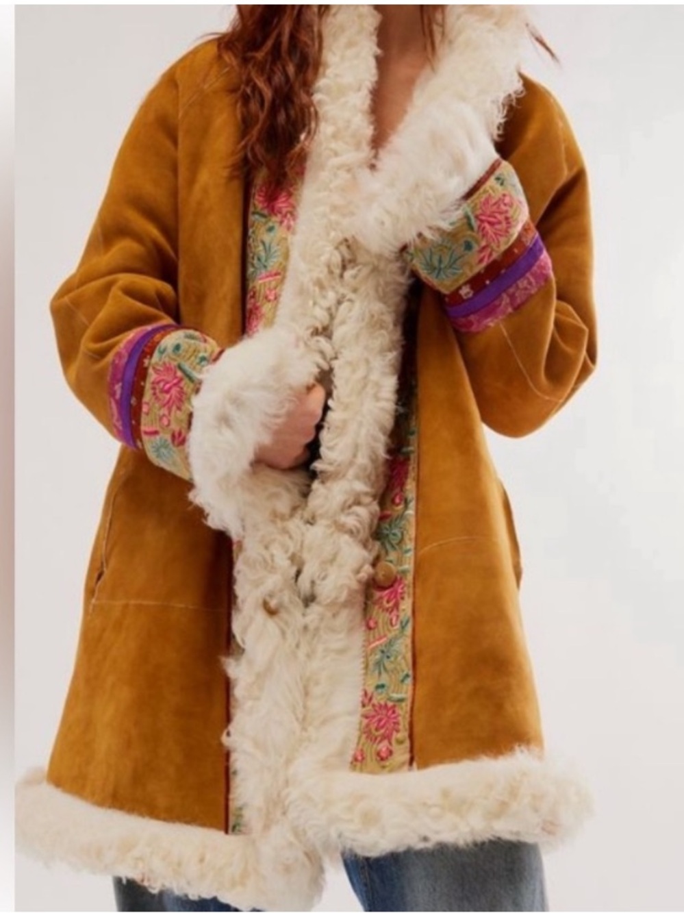 Shearling Lambskin Coat